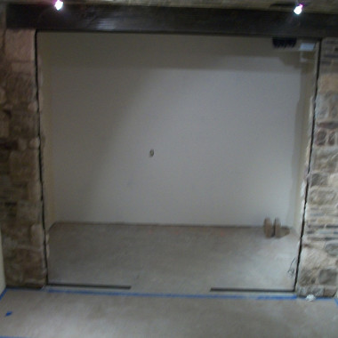 Featured Project: Shaw Residence Wine Room (Before)
